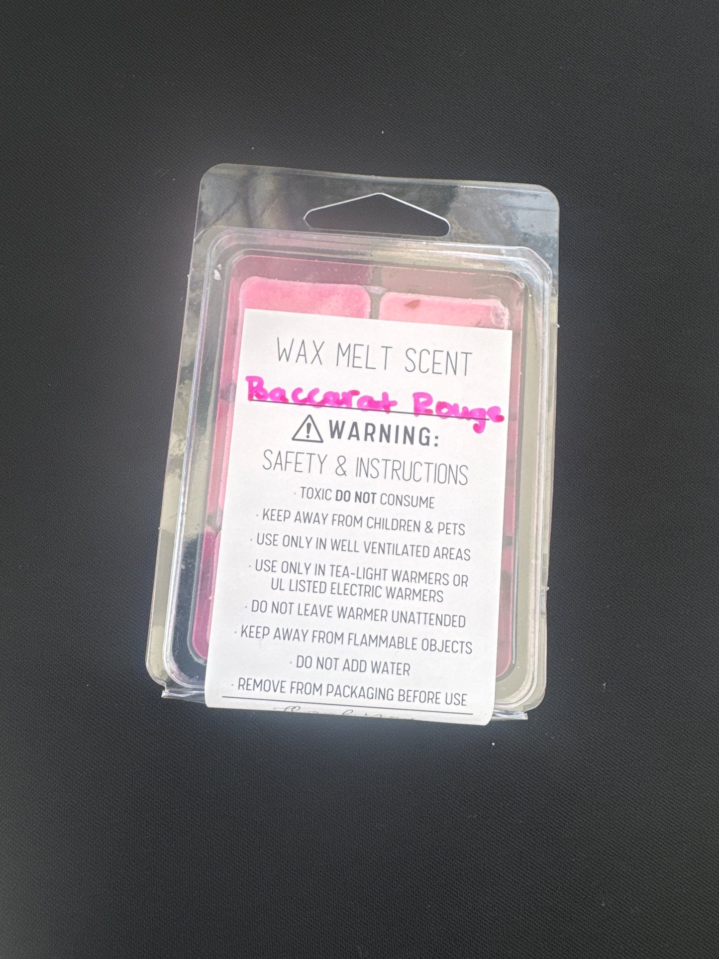 Baccarat Rouge Wax Melts