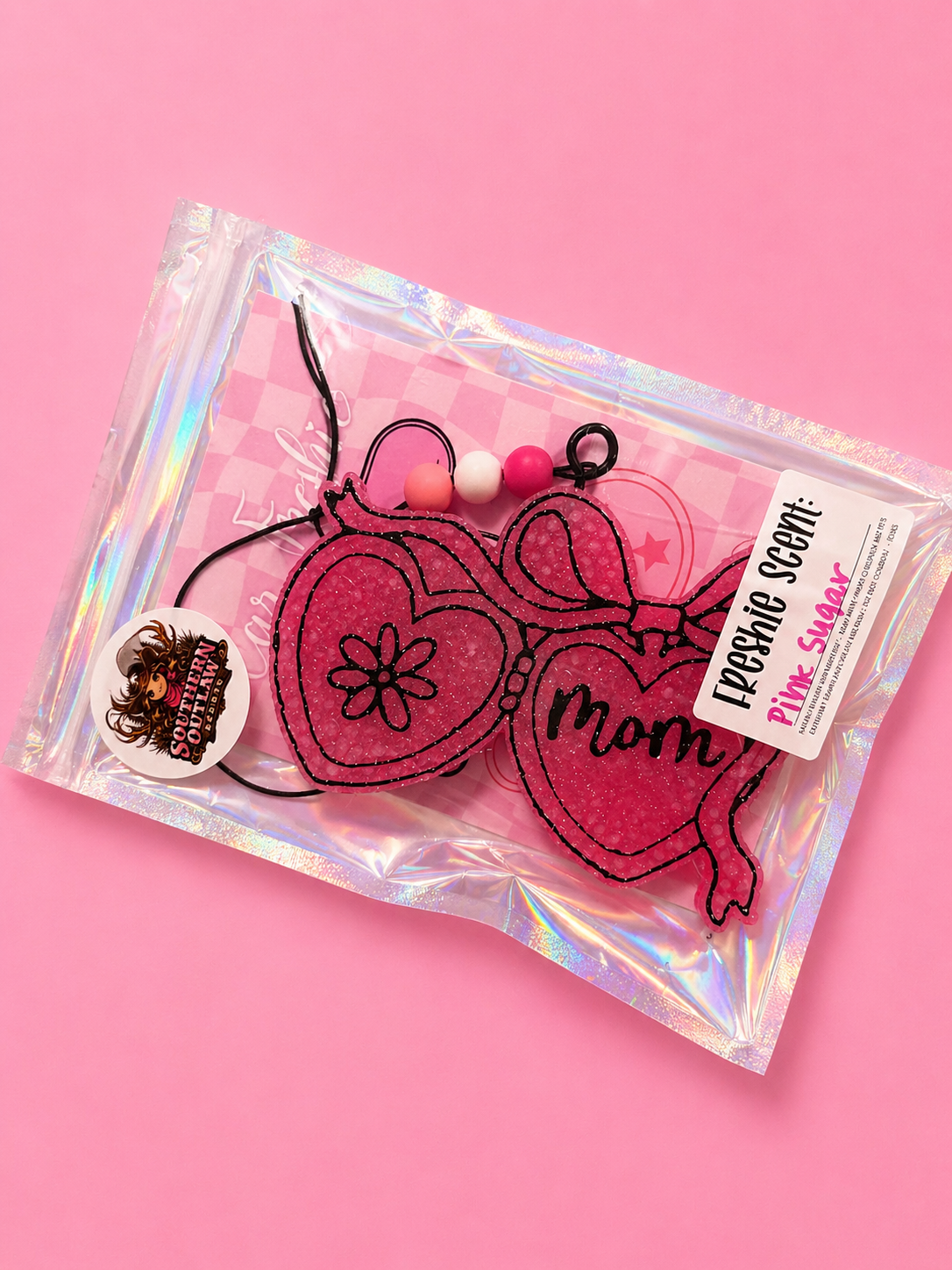 Mom Heart Locket Freshie