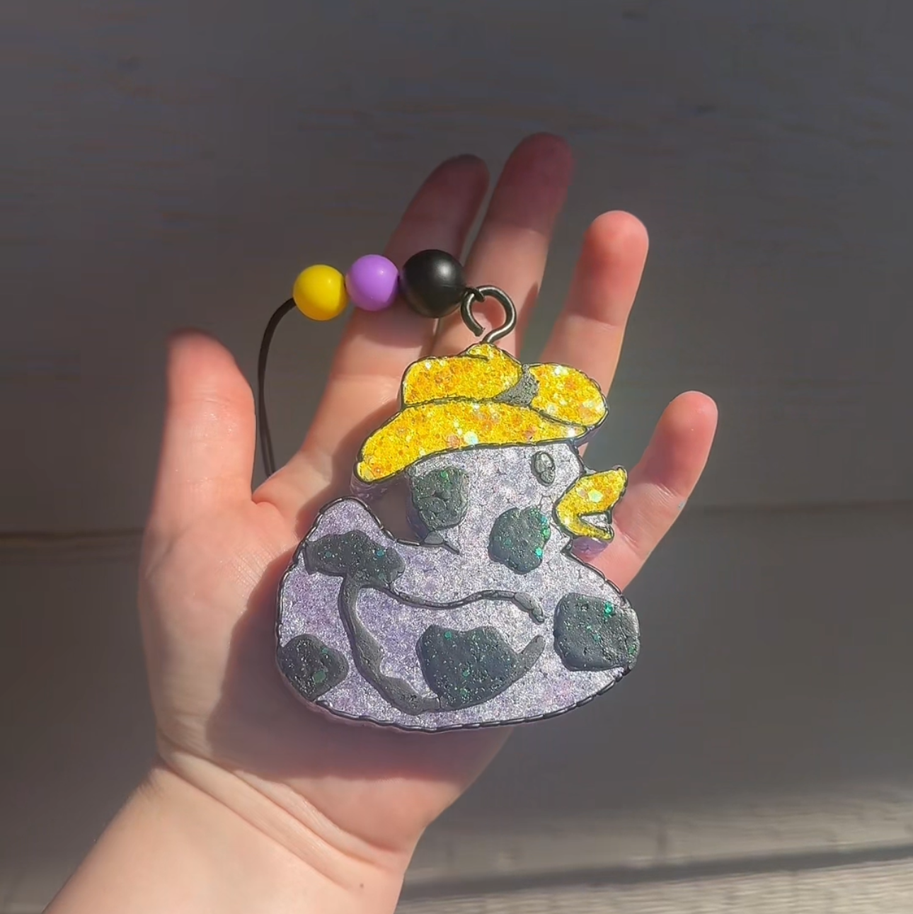 Western Cowprint Duckie Freshie